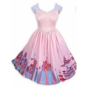 Disney Princess Pink Silk Dress